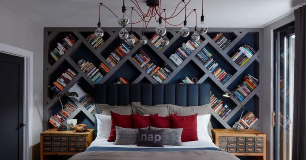 14 Creative Bookshelves in Bedroom Ideas