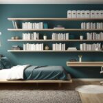 17 Cool Floating Bookshelves Bedroom Ideas