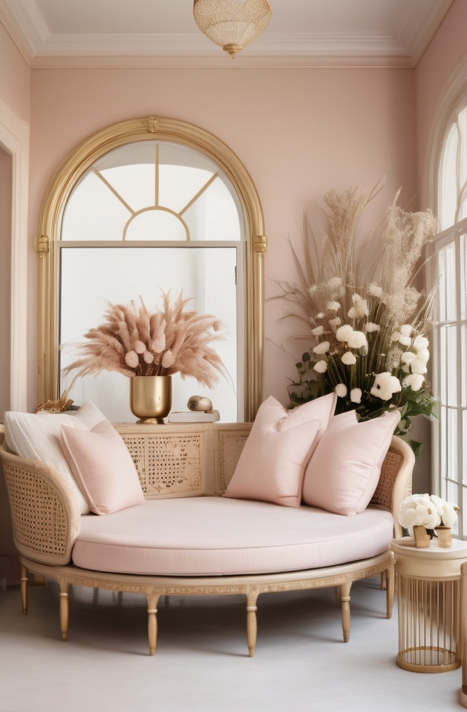 Blush Beige + Ecru + Brushed Gold