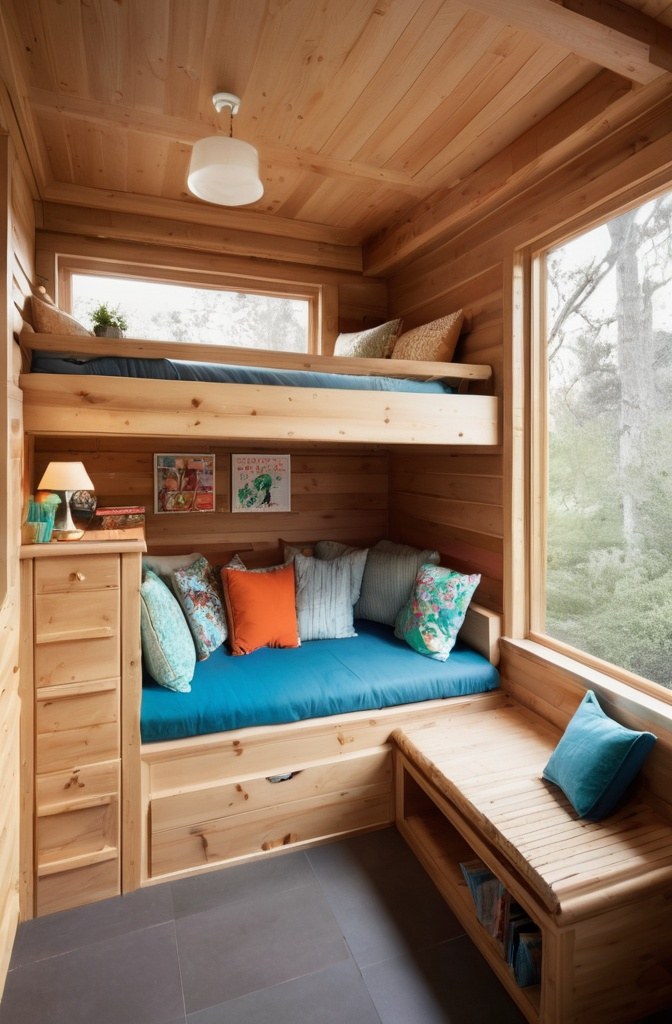 Built-In Bunk Fort