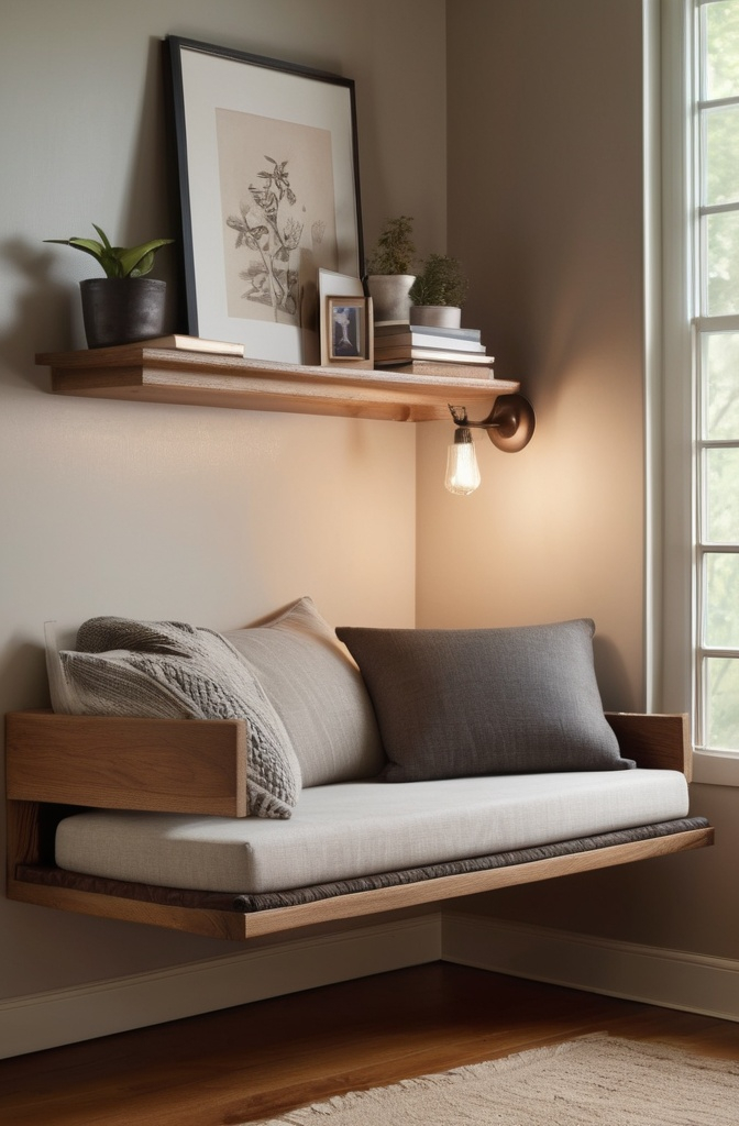 Floating Nightstand Hybrid